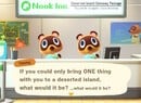 Animal Crossing: New Horizons: 'If You Could Only Bring ONE Thing With You' Question - What Does It Mean?